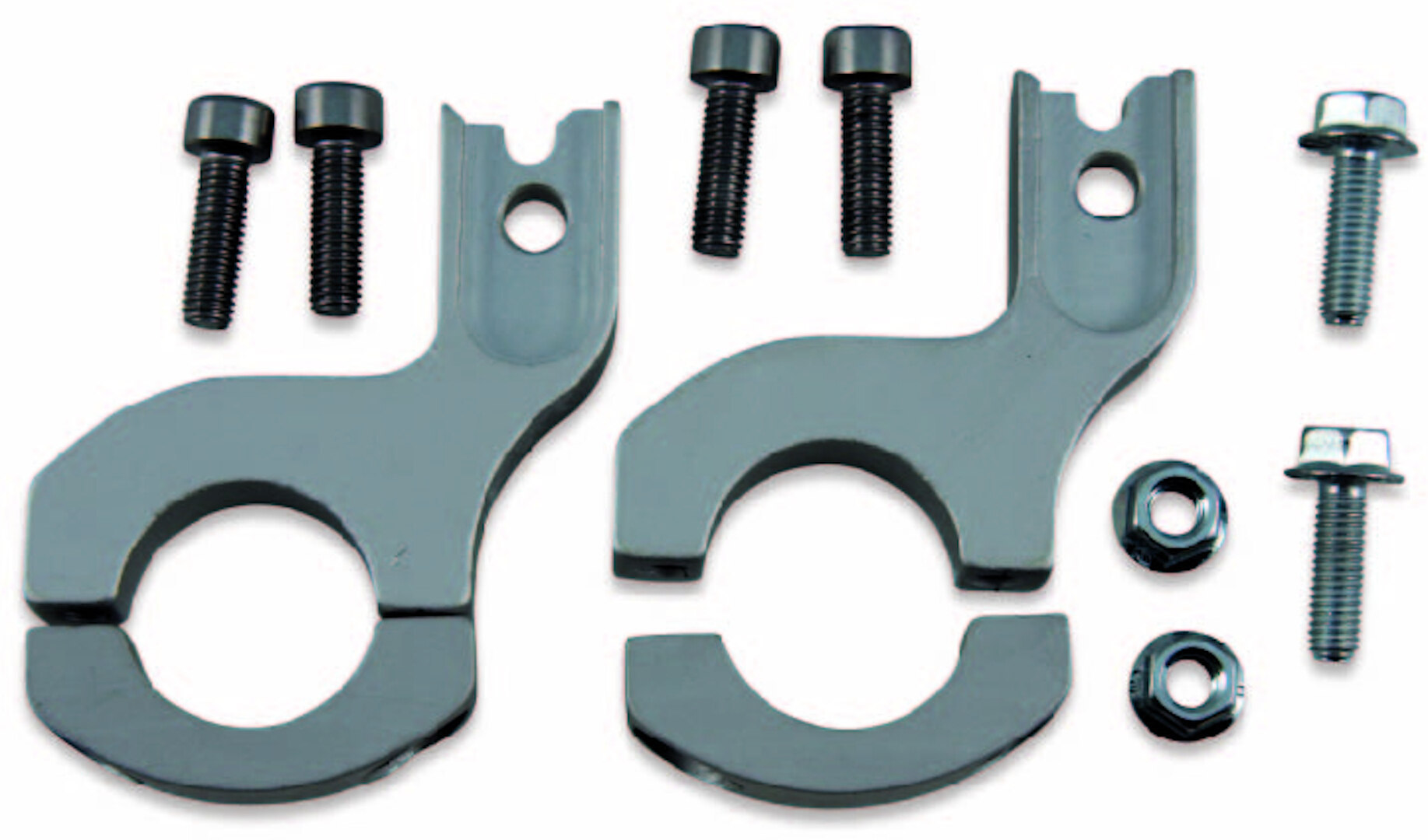 Acerbis MX Uniko Mounting Kit, silver, silver, Size One Size