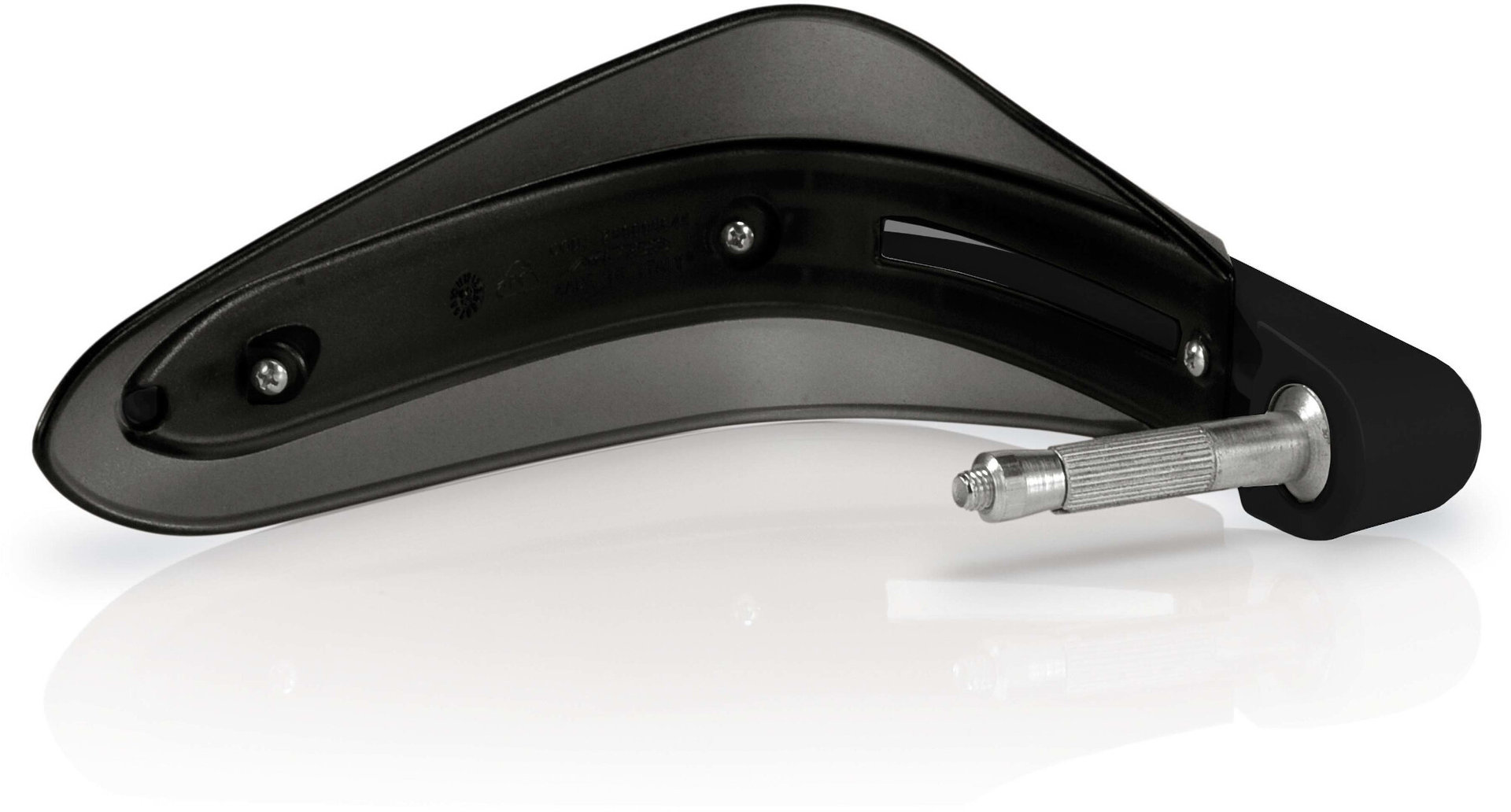 Side view of Acerbis Dual Road Hand Guard and Mounting Kit, black for Men
