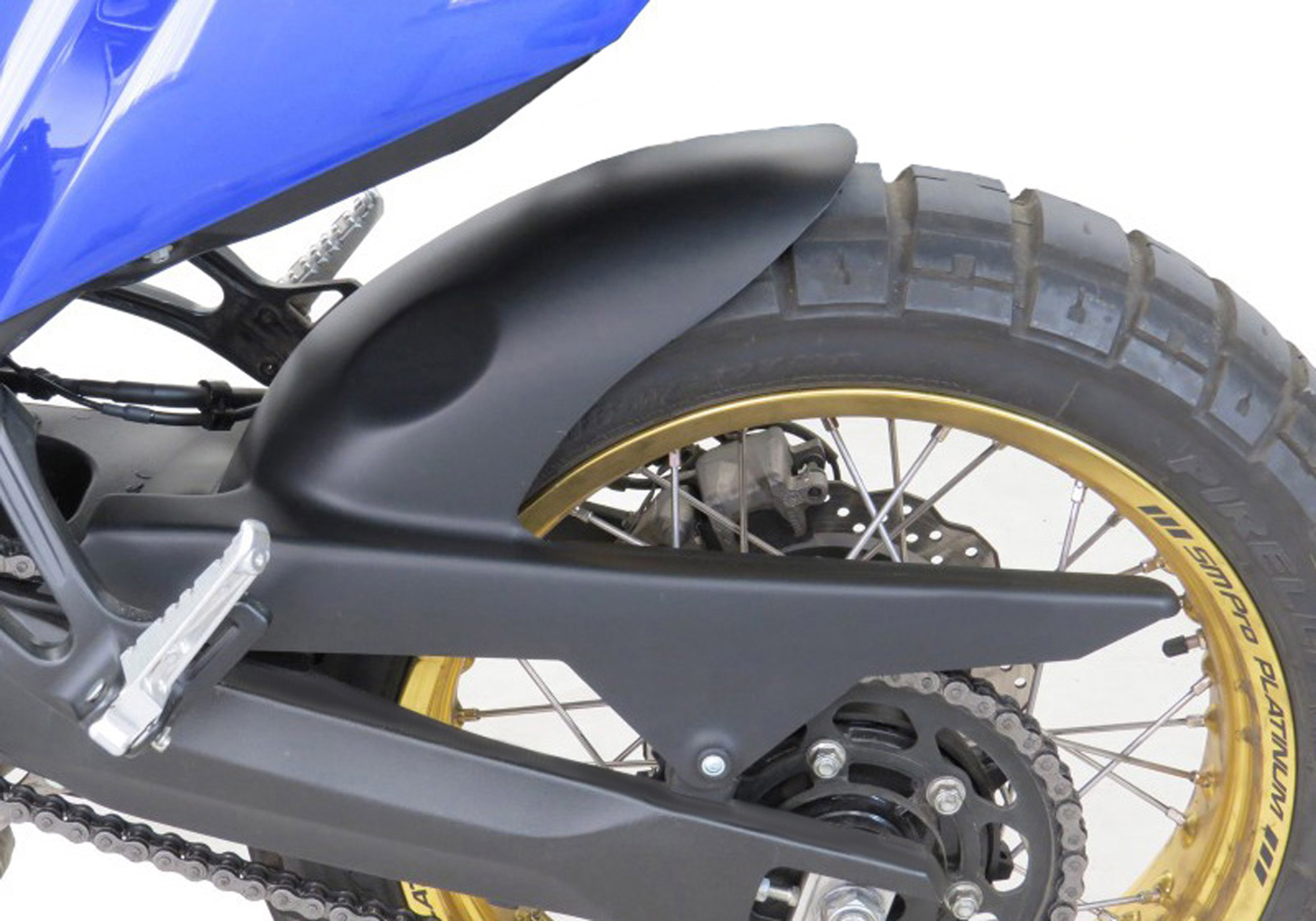 BODYSTYLE rear hugger ABS plastics black, black