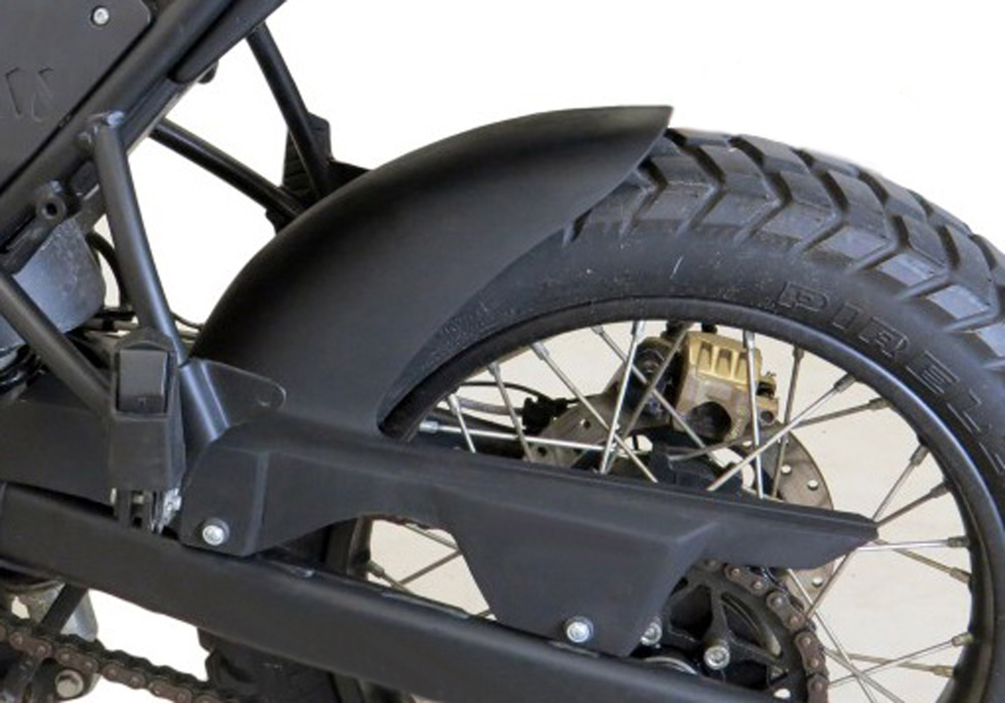 BODYSTYLE rear hugger ABS plastics black, black