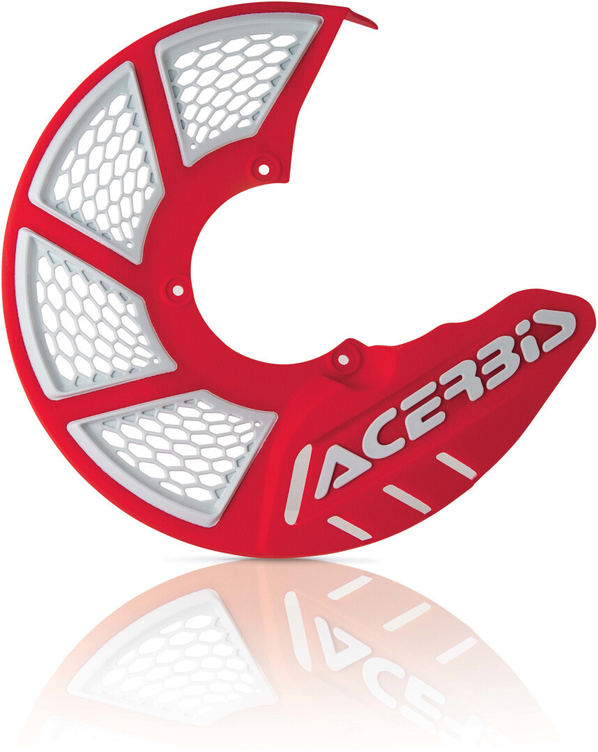 Acerbis X-Brake 2.0 Frontscheibenabdeckung, weiss-rot, weiss-rot