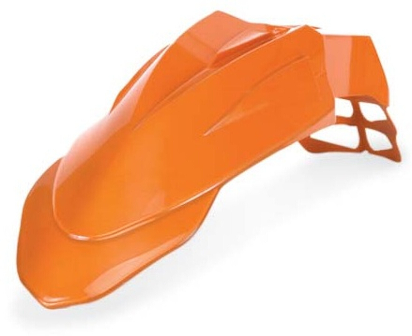 Acerbis Supermoto Front Fender, orange, orange, Size One Size