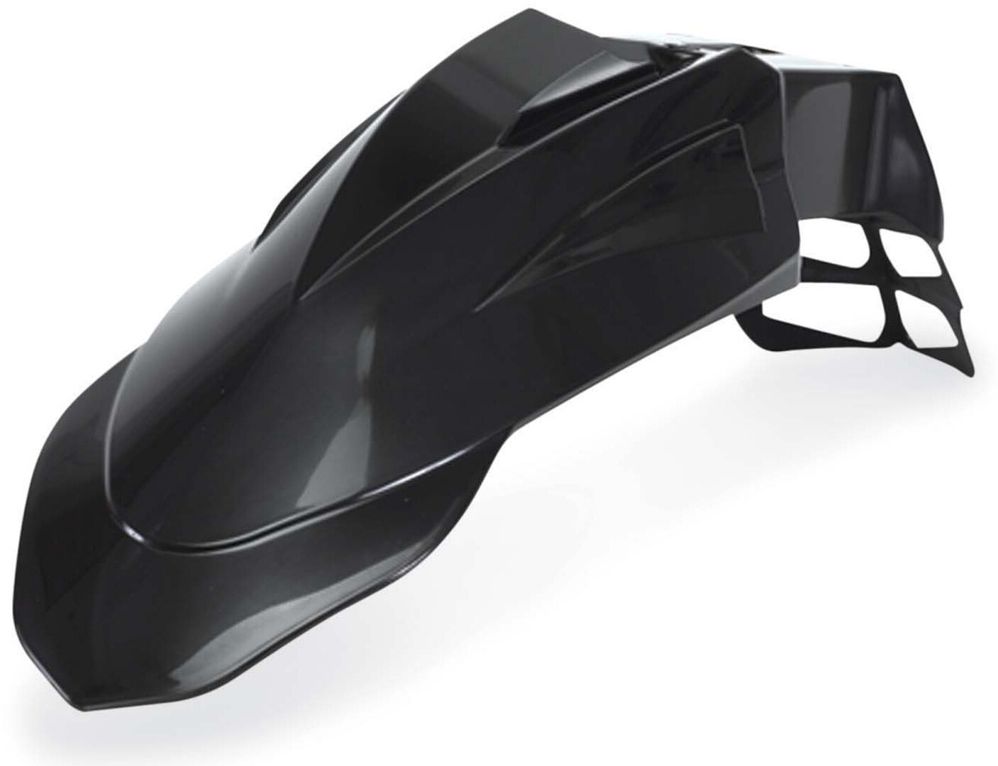 Acerbis Supermoto Front Fender, black, black, Size One Size