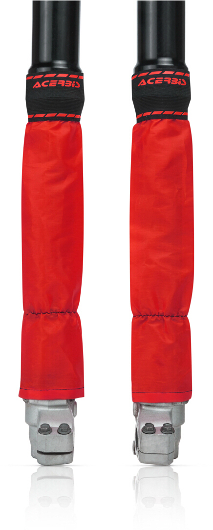 Acerbis Z-Mud Fork Guard, red, red, Size One Size