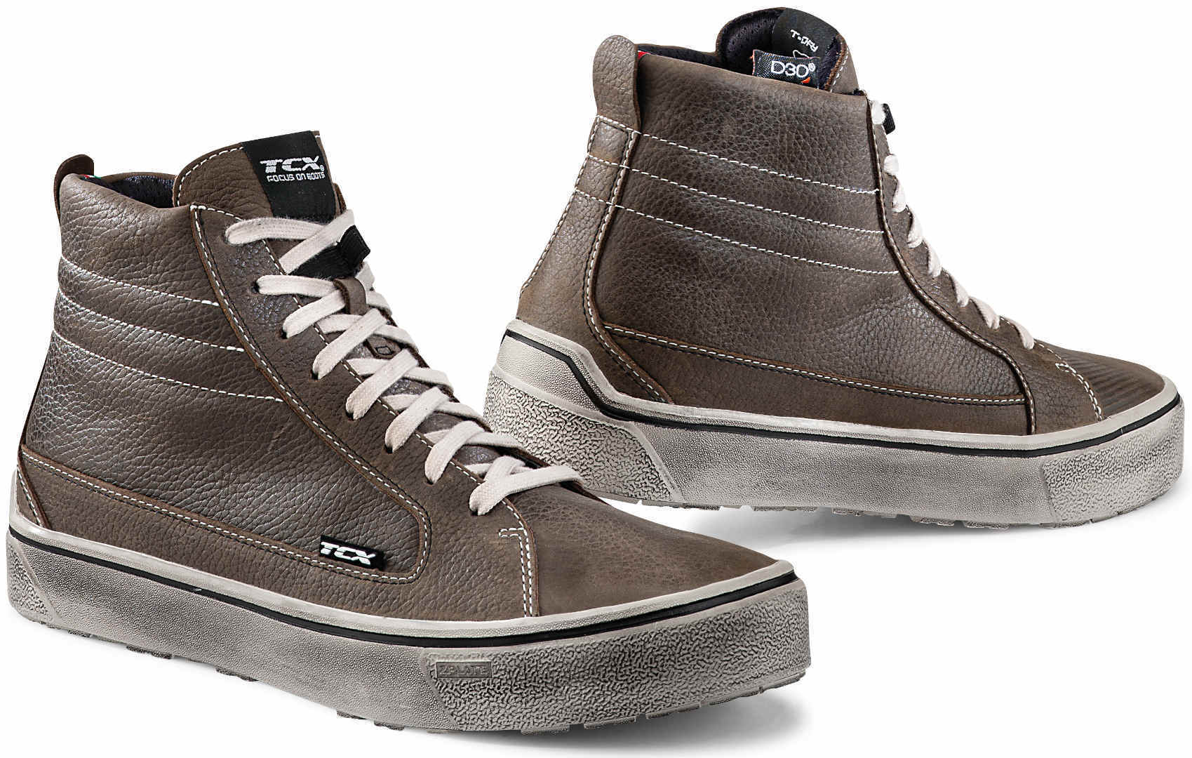 TCX Street 3 Waterproof Motorcycle Shoes, brown, Size 38, brown, Size 38