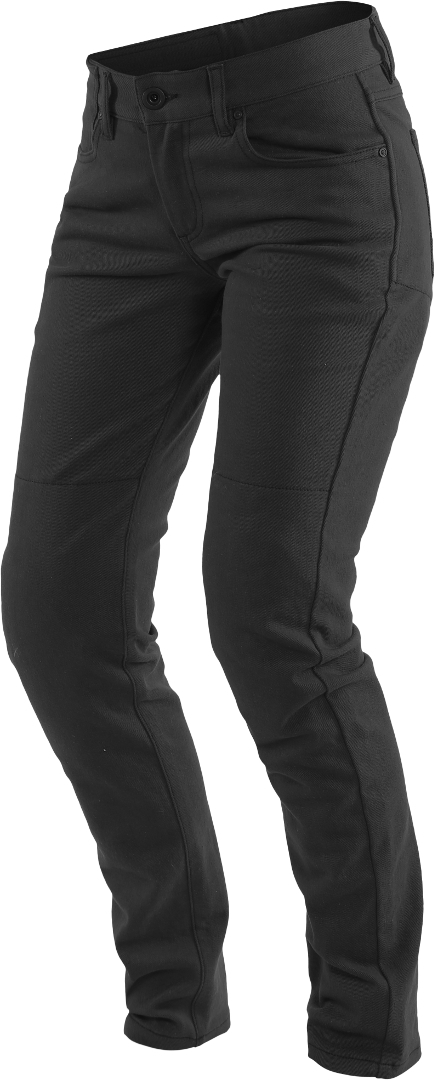 Dainese Classic Slim Dames Motorfiets Textiel Broek, zwart, afmeting 28 voor vrouw