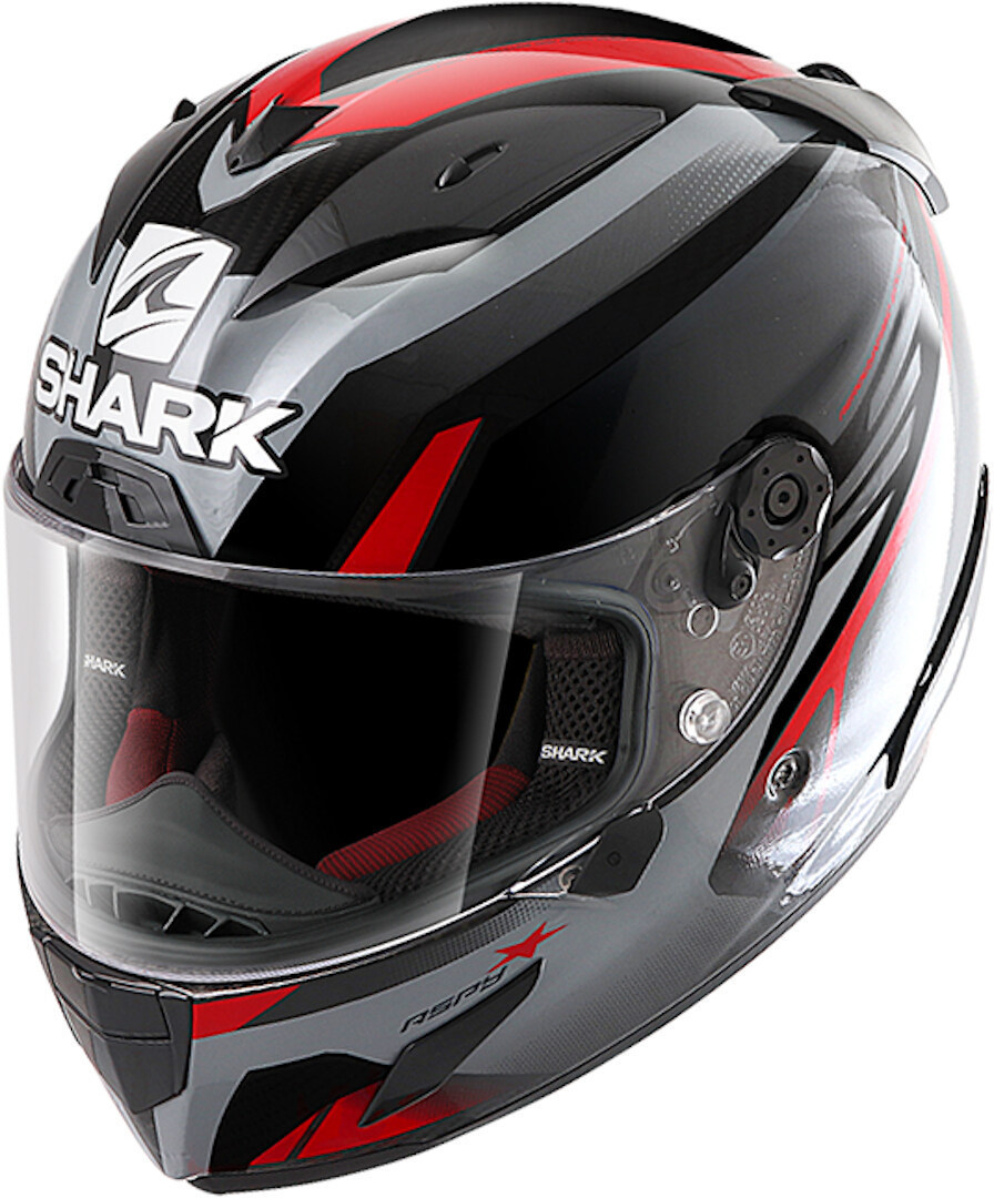 Shark Race-R Pro Aspy Helmet, black-red, Size XS, black-red, Size XS