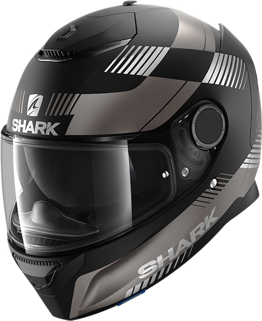 Shark Spartan Strad Helmet, black-grey, Size XS, black-grey, Size XS