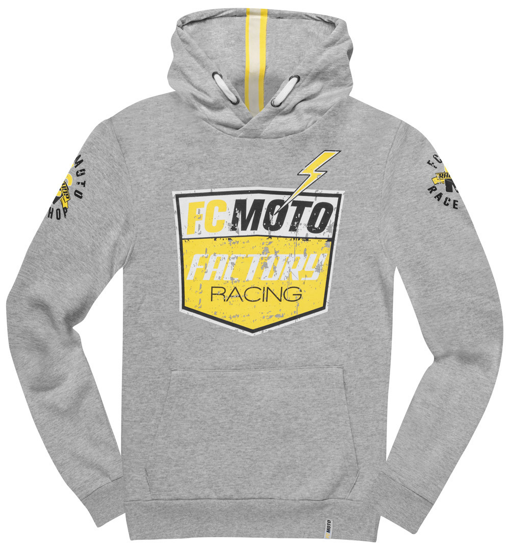 FC-Moto Crew-H Hoodie, grey, Size S, grey, Size S