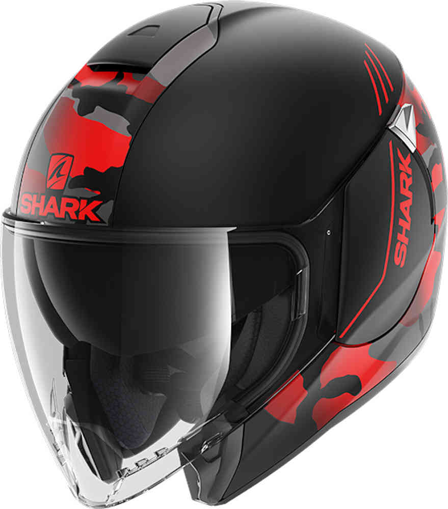 Shark City Cruiser Genom Matt Jet Helmet