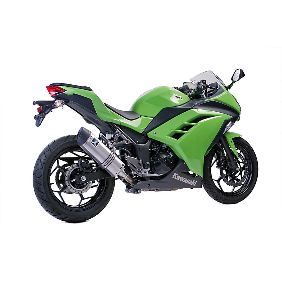 IXIL Silencieux arrière HEXOVAL XTREM Evolution, XL 125 V Varadero, argent