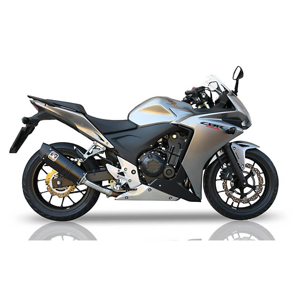 IXIL HEXOVAL XTREM rear silencer HONDA CBR 500 R/CB 500 F, 16- (Euro4), black, black