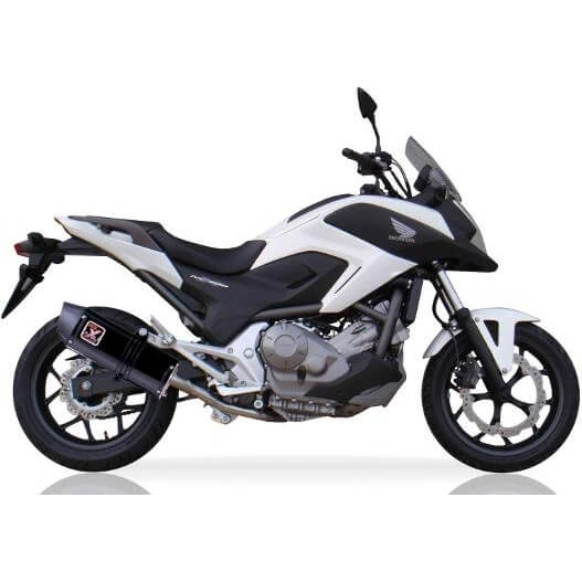 IXIL HEXOVAL XTREM rear silencer HONDA NC 750 X/S, 16- (Euro4), black, black