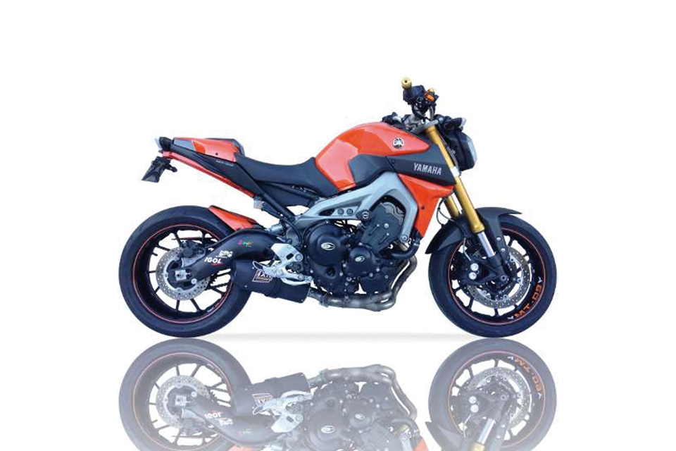 Système complet IXIL HEXOVAL XTREM YAMAHA MT-09 & XSR 900 16-20 (Euro3+4), noir