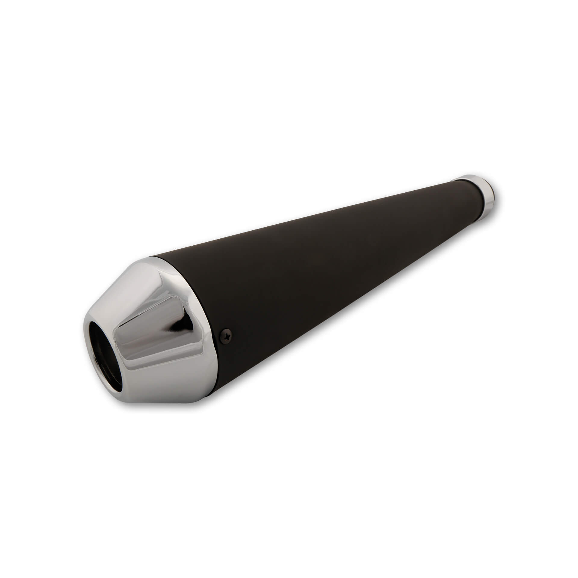 Universal rear silencer MEGATON, black, black