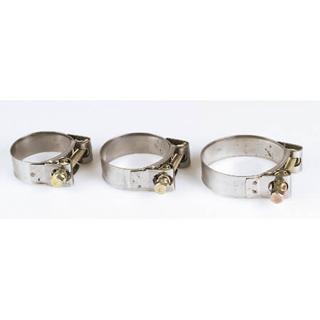 IXIL Exhaust clamp stainless steel NW 59-63mm, silver, silver