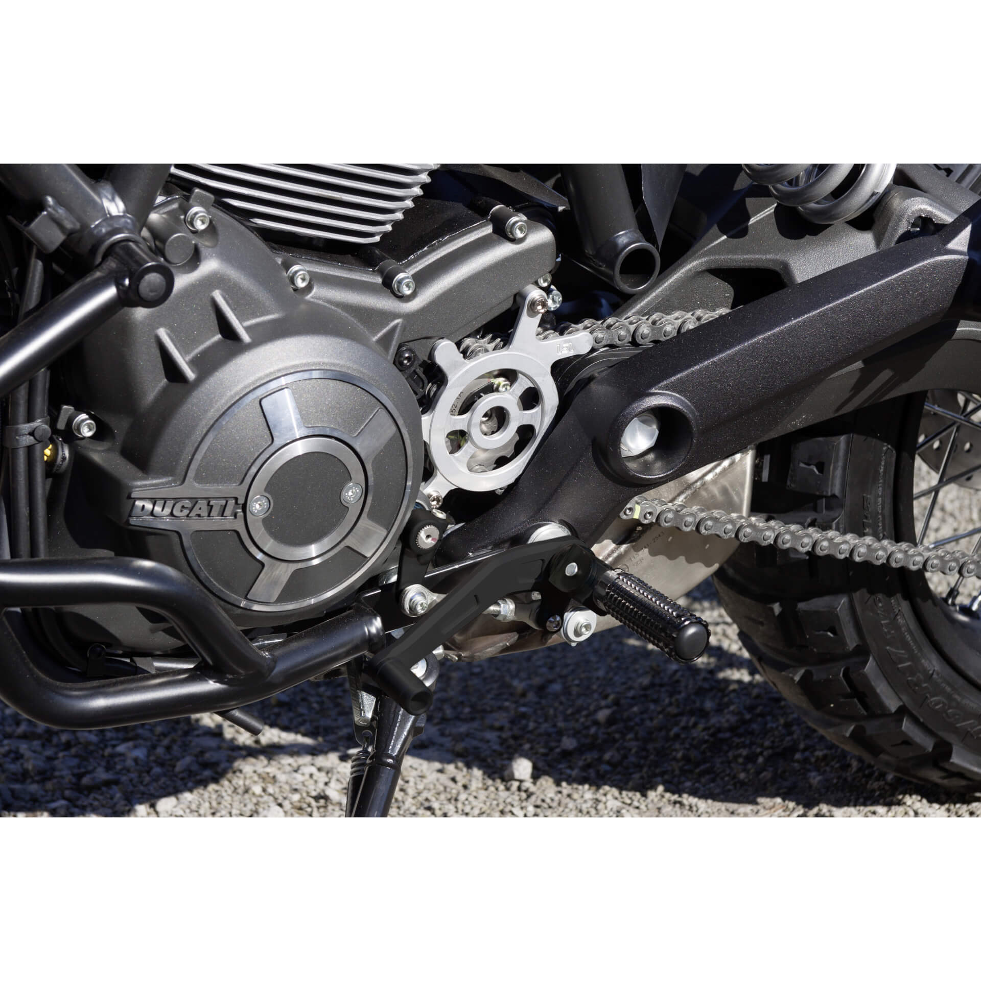 LSL LSL shift/brake unit Ducati Scrambler, black, black