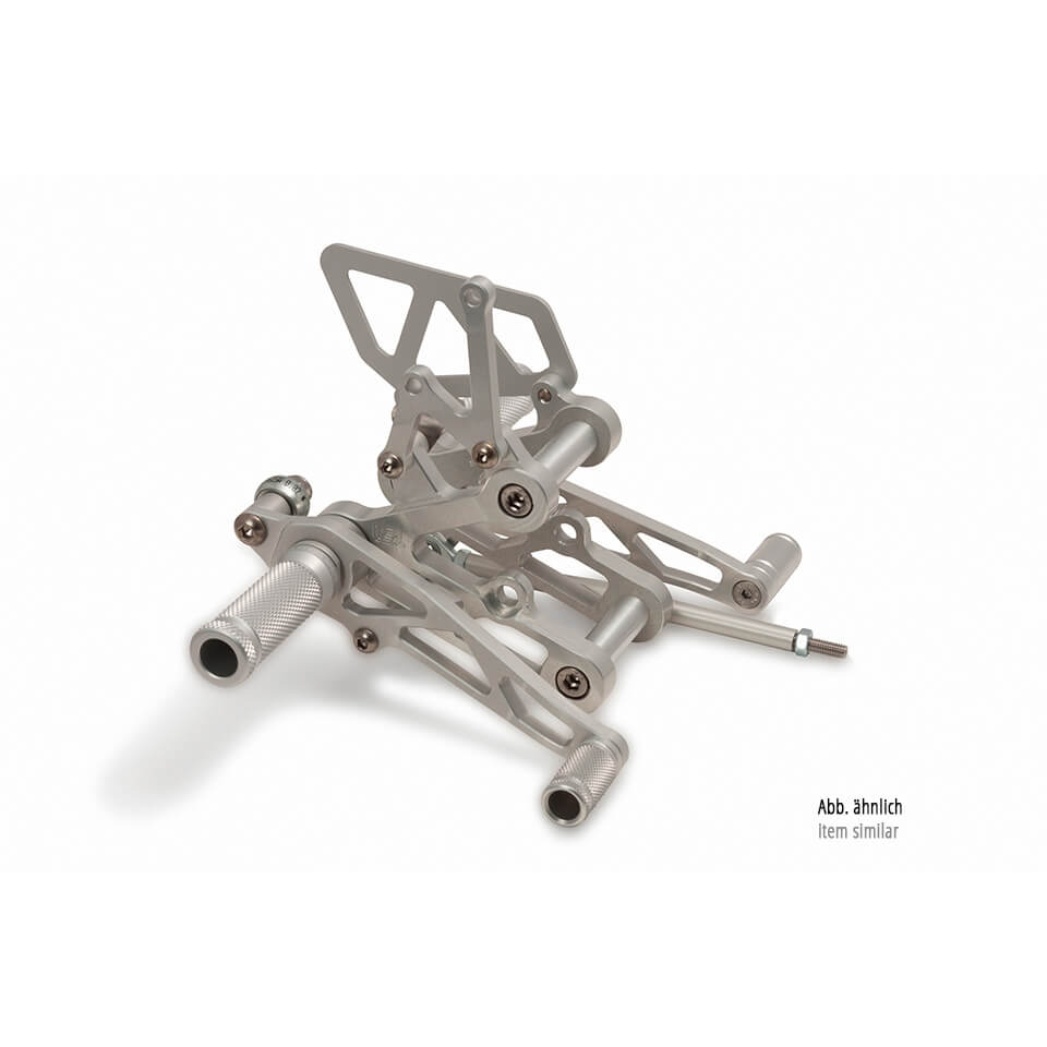 LSL Restraint system GSXR600V 97-00/750T 96-99, silver, silver