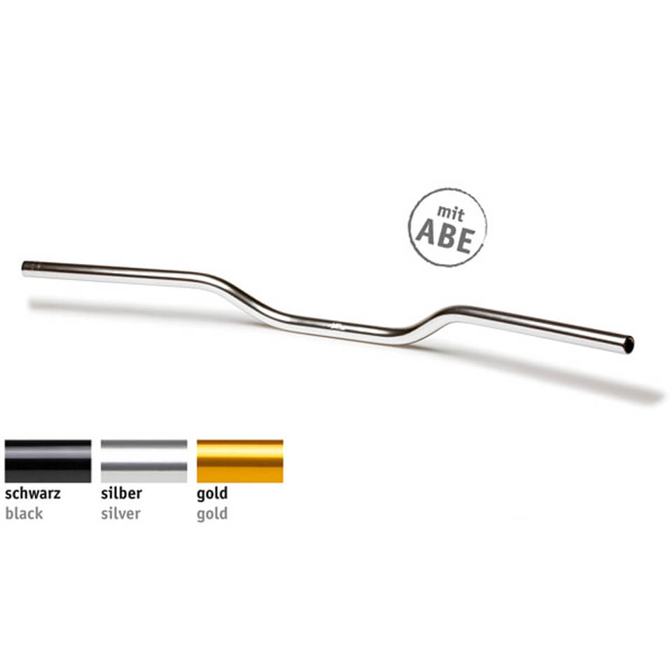 LSL Alu handlebar A04, black, black