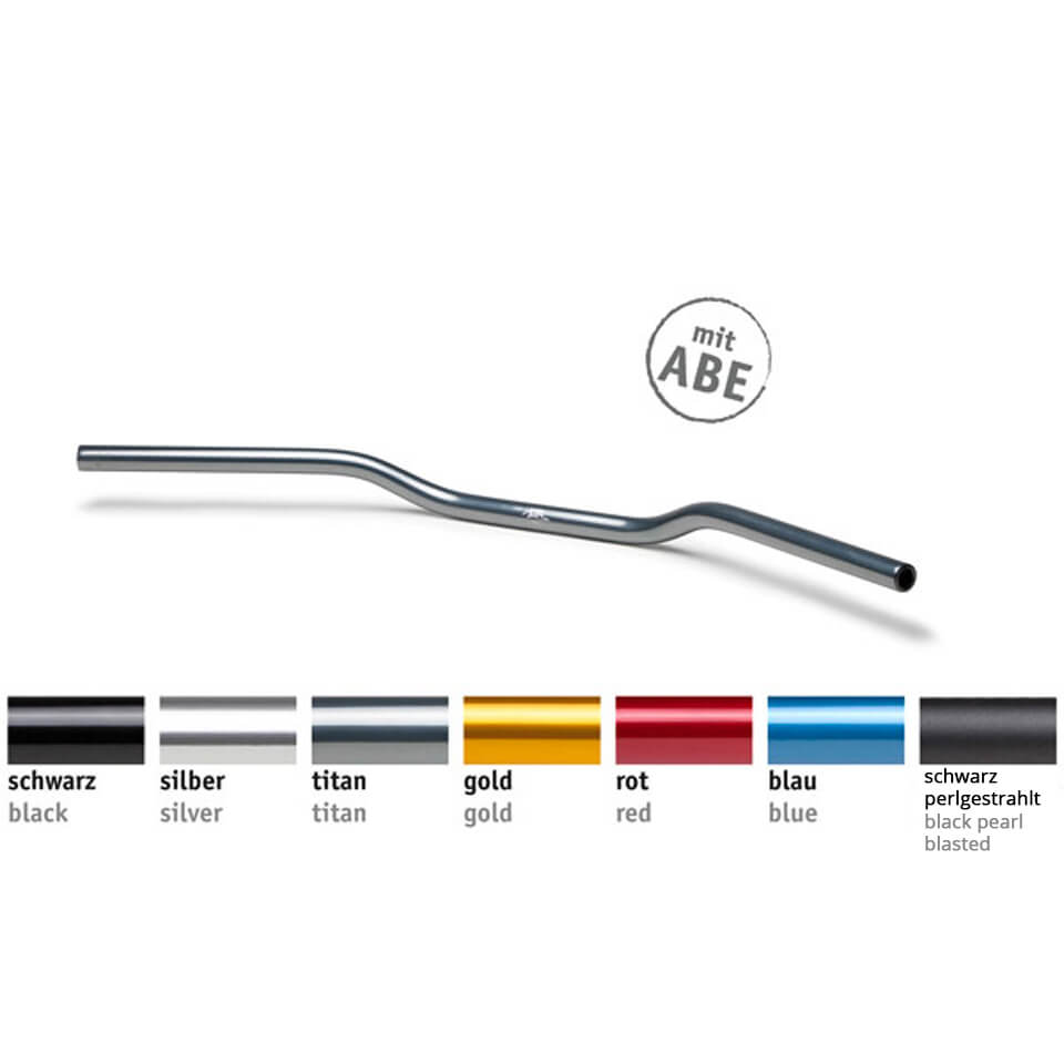 LSL Aluminium handlebar AN1, gold, gold