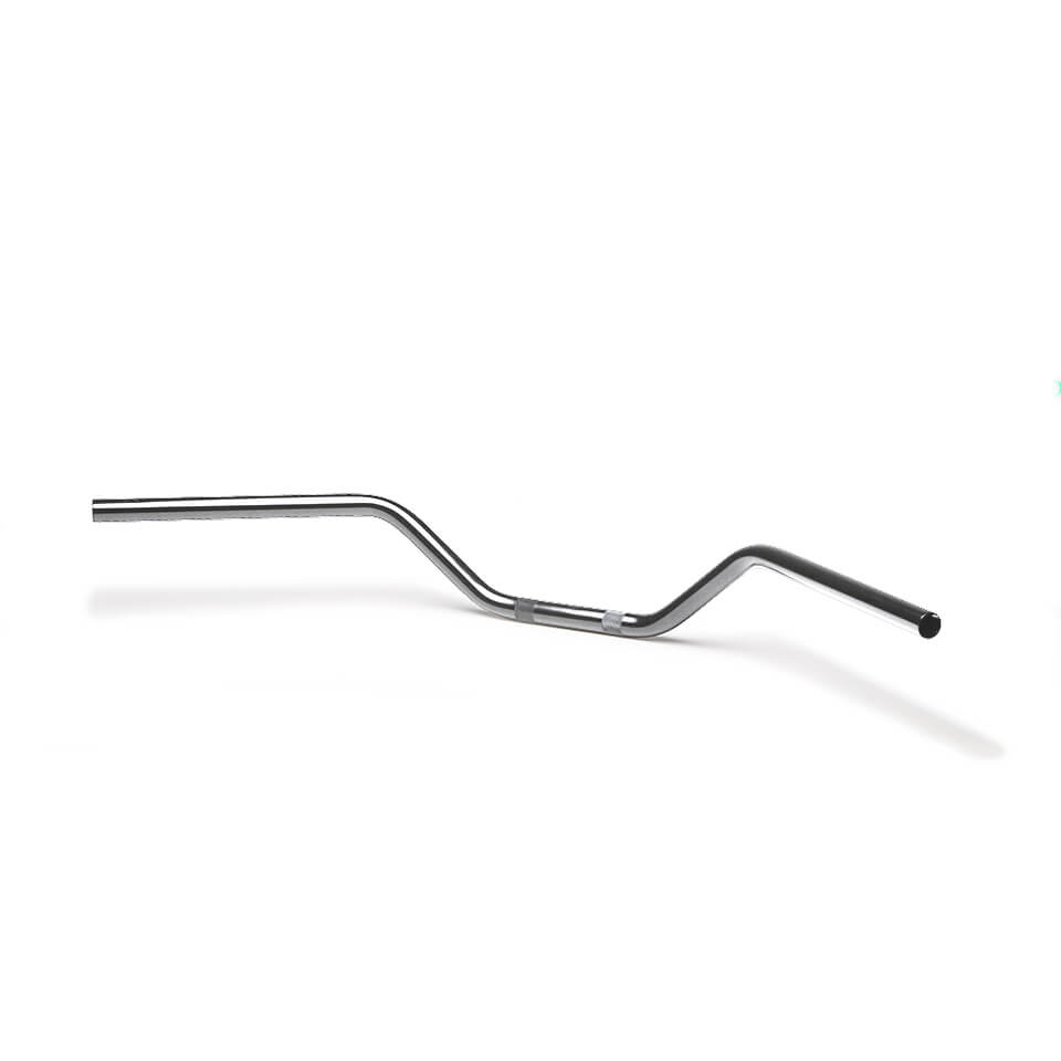 LSL Flat Track Bar L14,22mm,forkromet, sølv