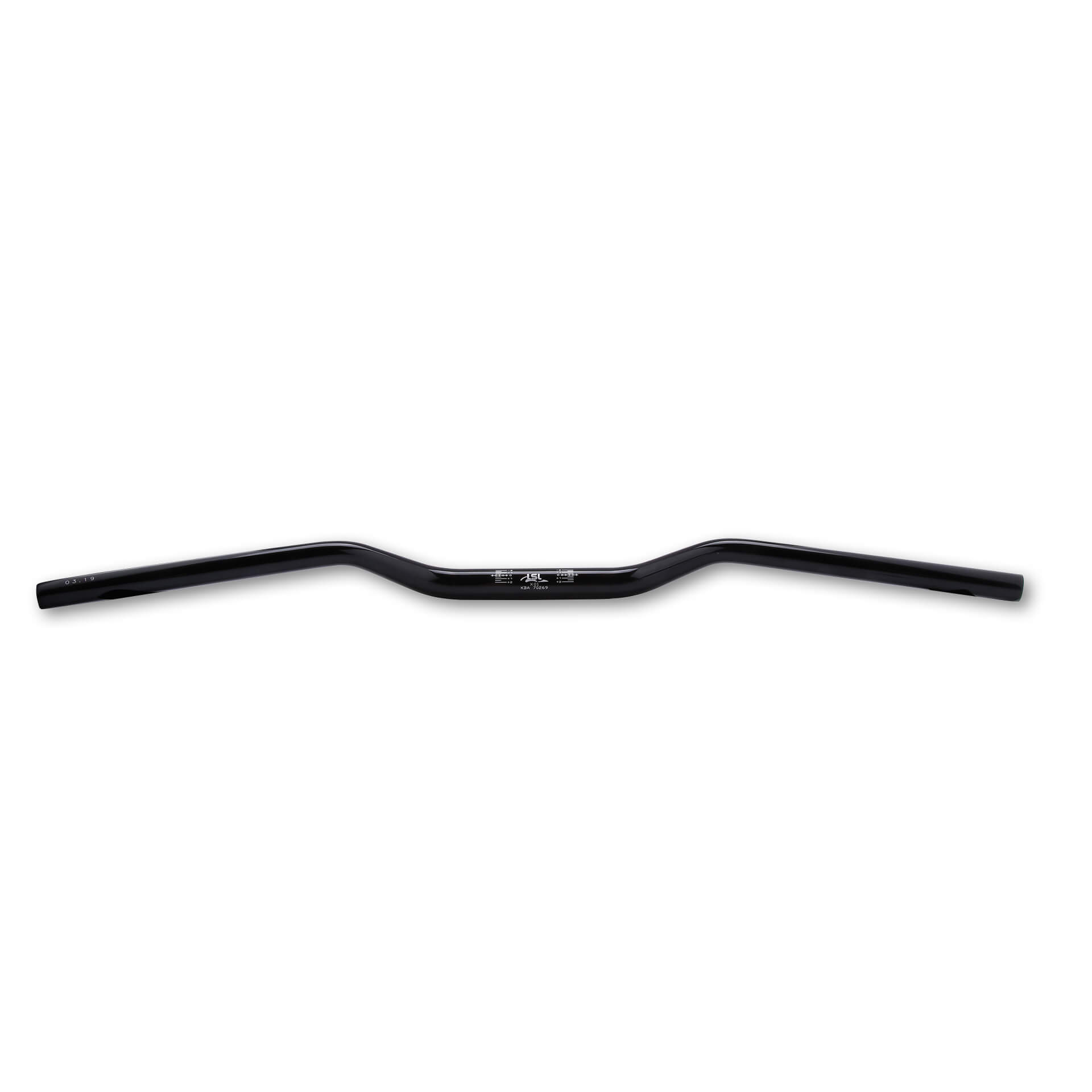 LSL X-Bar handlebar Superbike X01, black-glossy, black
