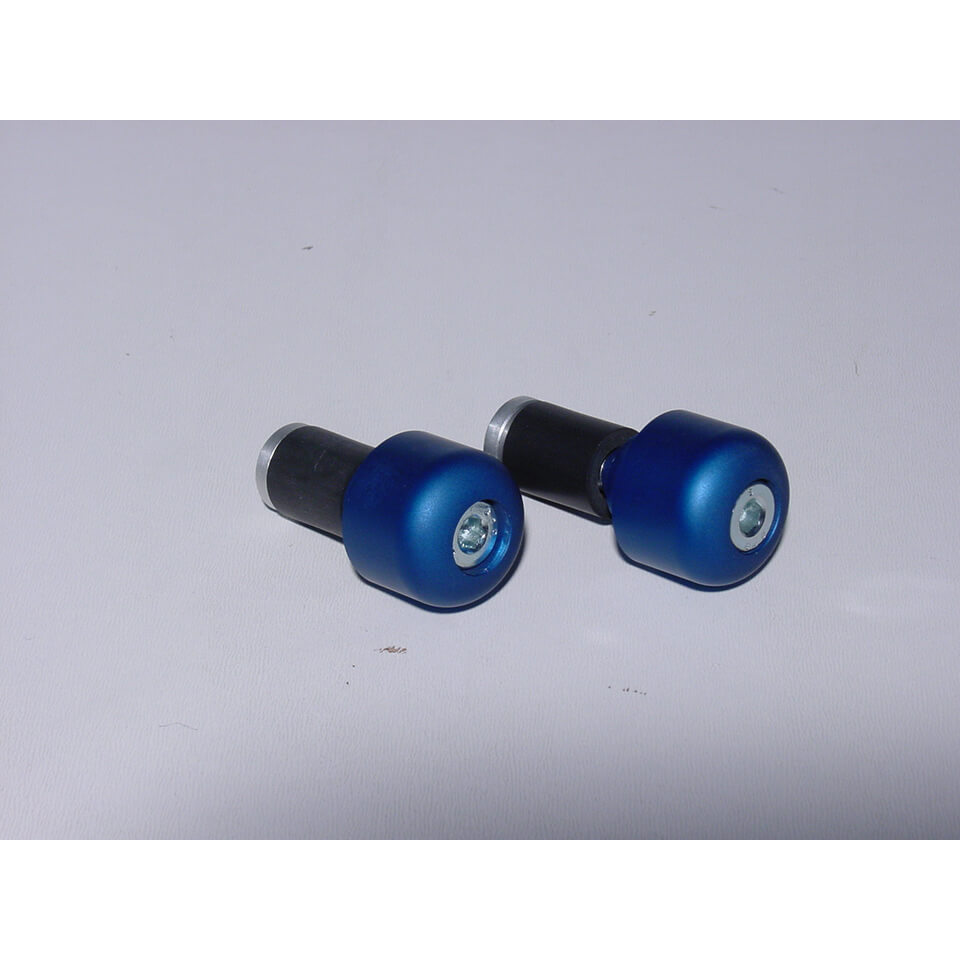 LSL CYLINDRICAL SMALL Bar End Weights, Ø 14 mm, blue, blue