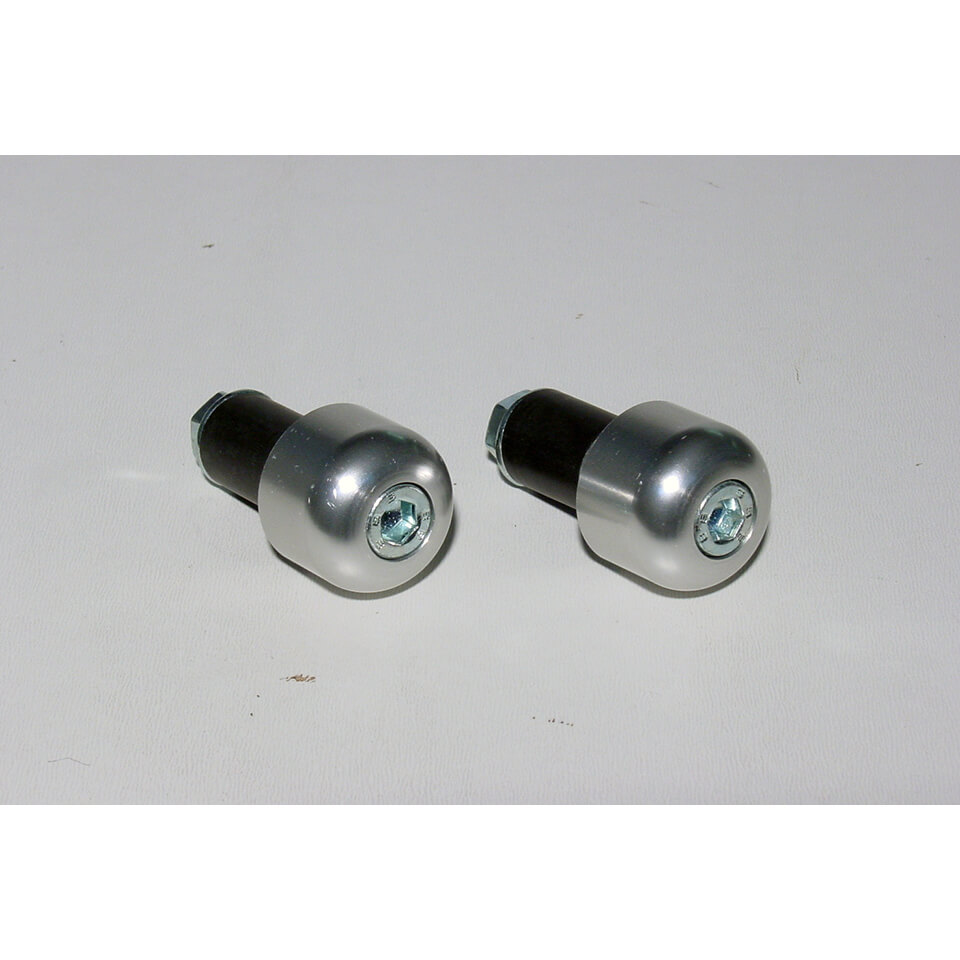 LSL CYLINDRICAL SMALL Bar End Weights, Ø 14 mm, silver, silver