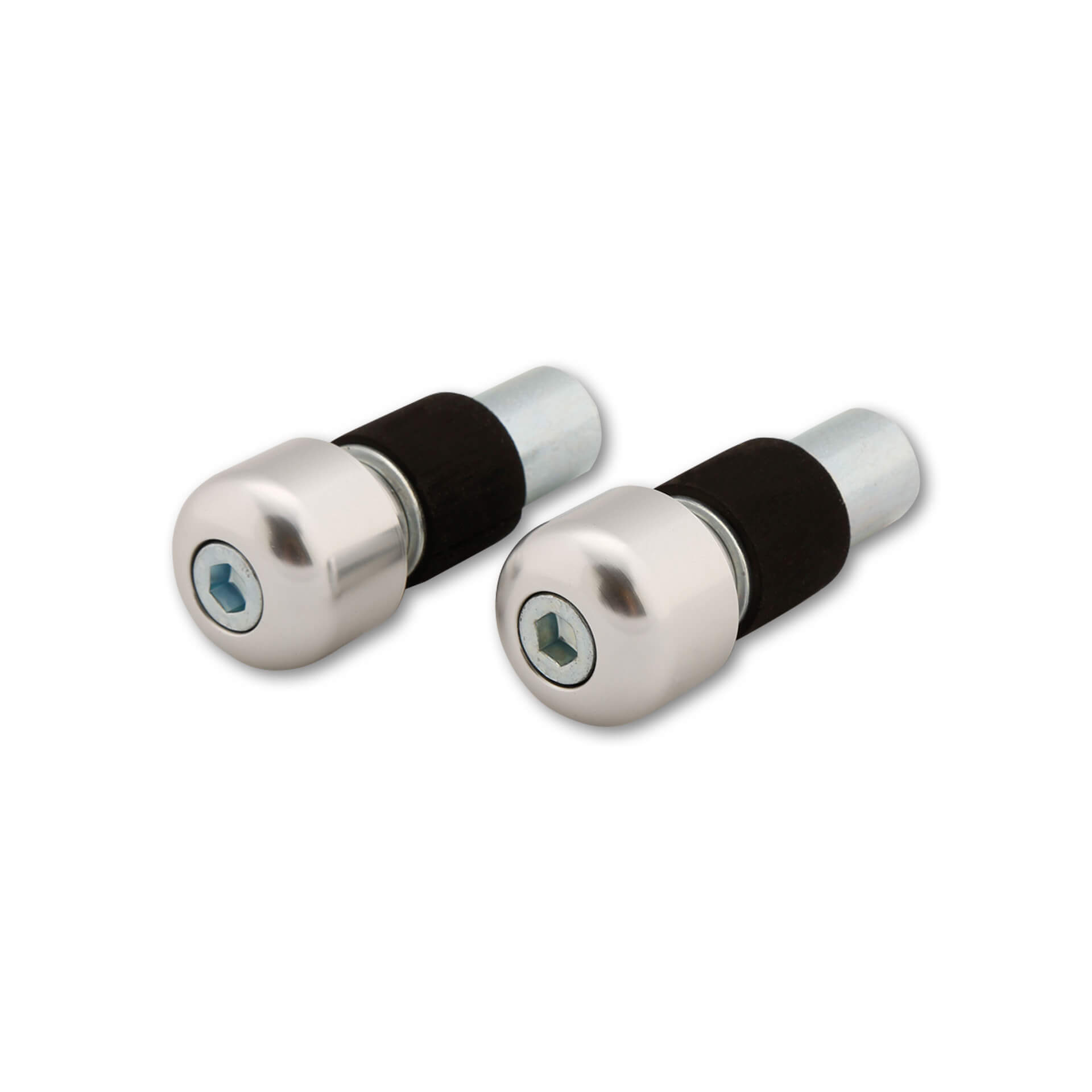 LSL CYLINDRICAL SMALL Bar End Weights, Ø 18 mm, silver, silver