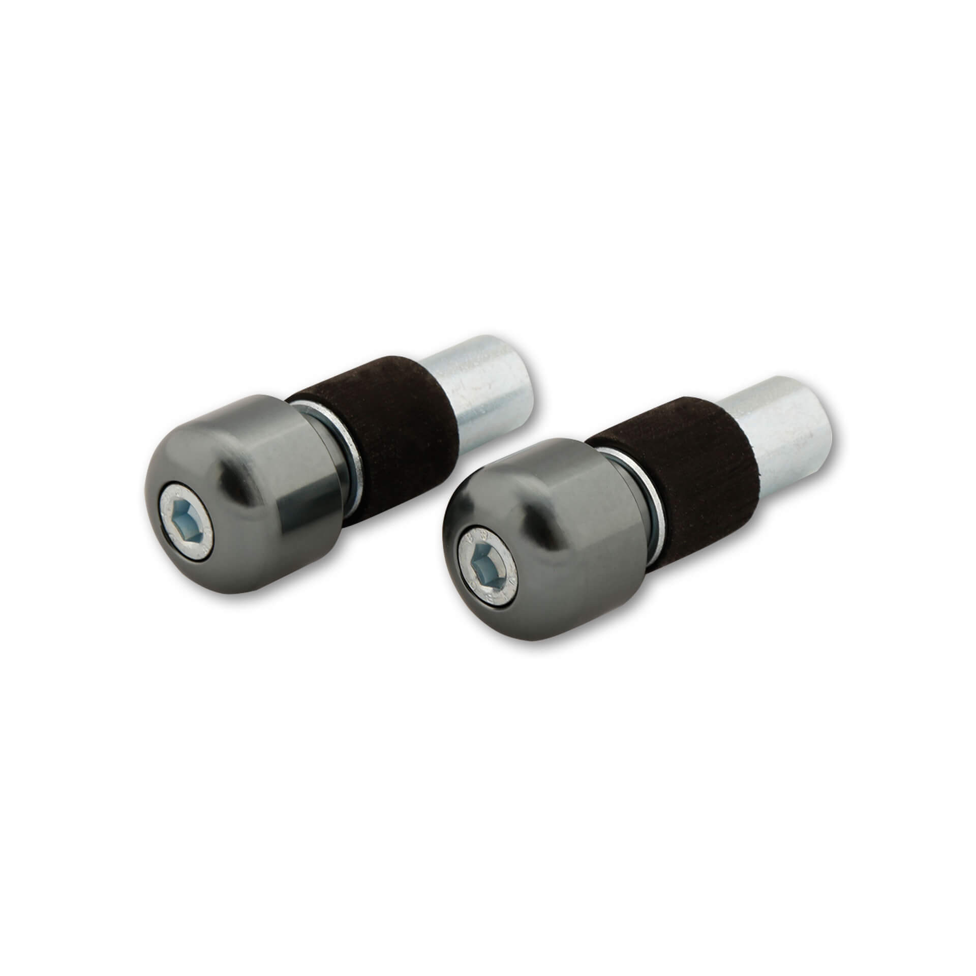 LSL CYLINDRICAL SMALL Bar End Weights, Ø 18 mm, silver, silver