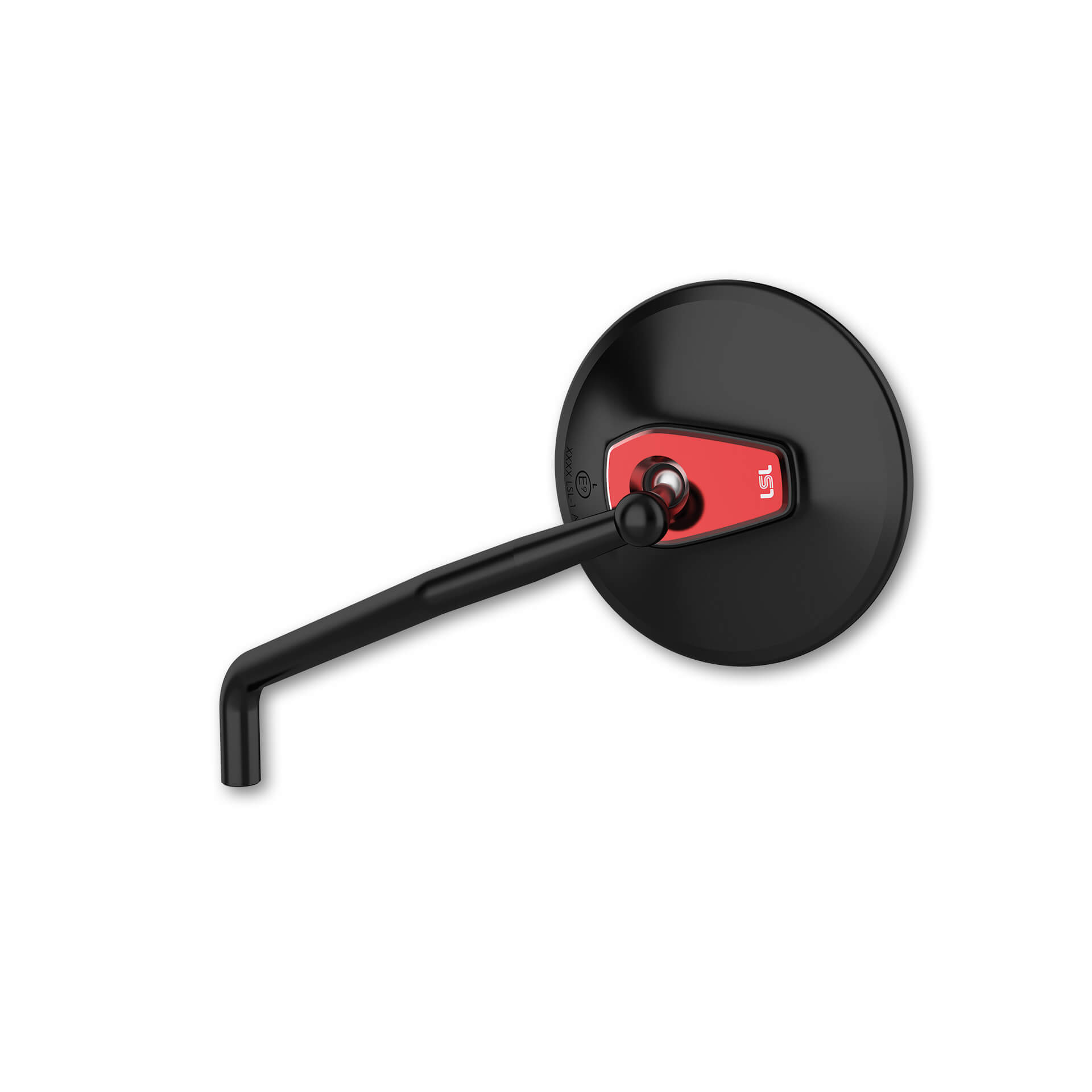 LSL ERGONIA mirror, red, red
