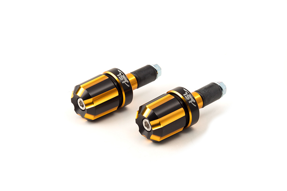 LSL DUAL-DISE Bar End Weights, gold, gold