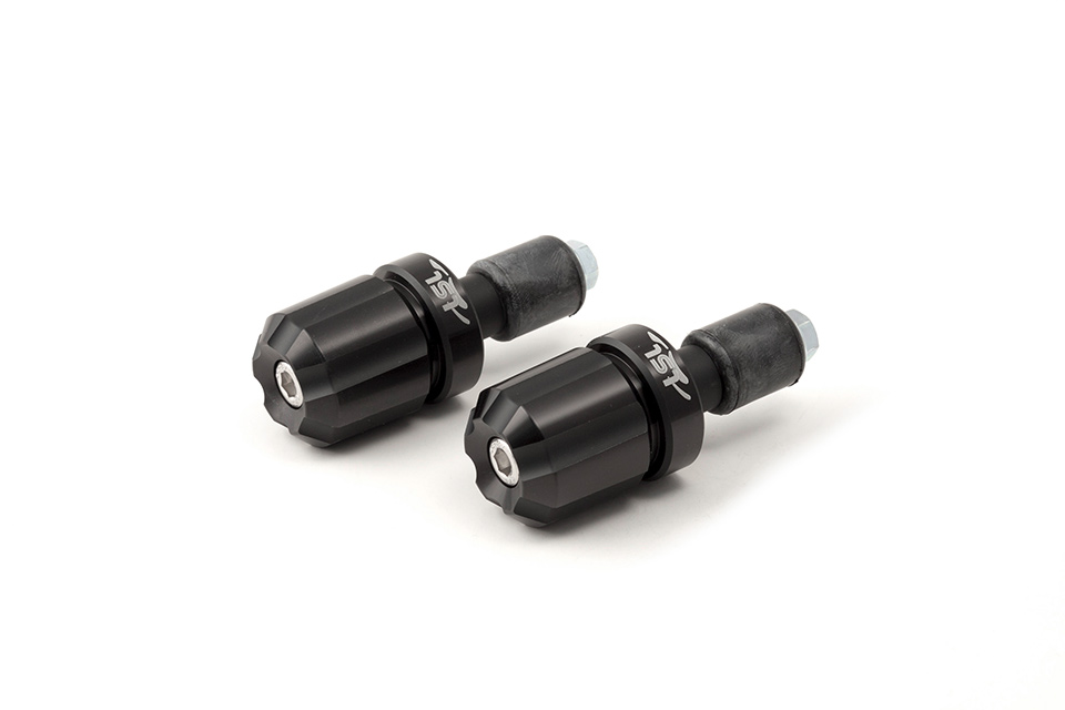 LSL DUAL-DISE Bar End Weights, black, black