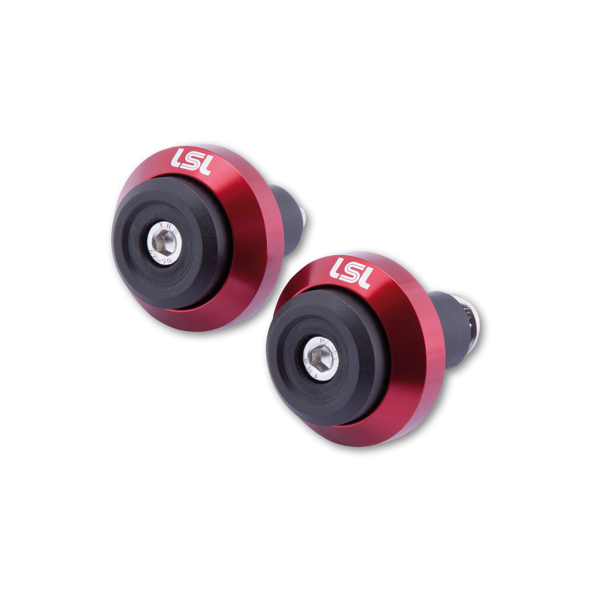 LSL GONIA Bar End Weights, red, red