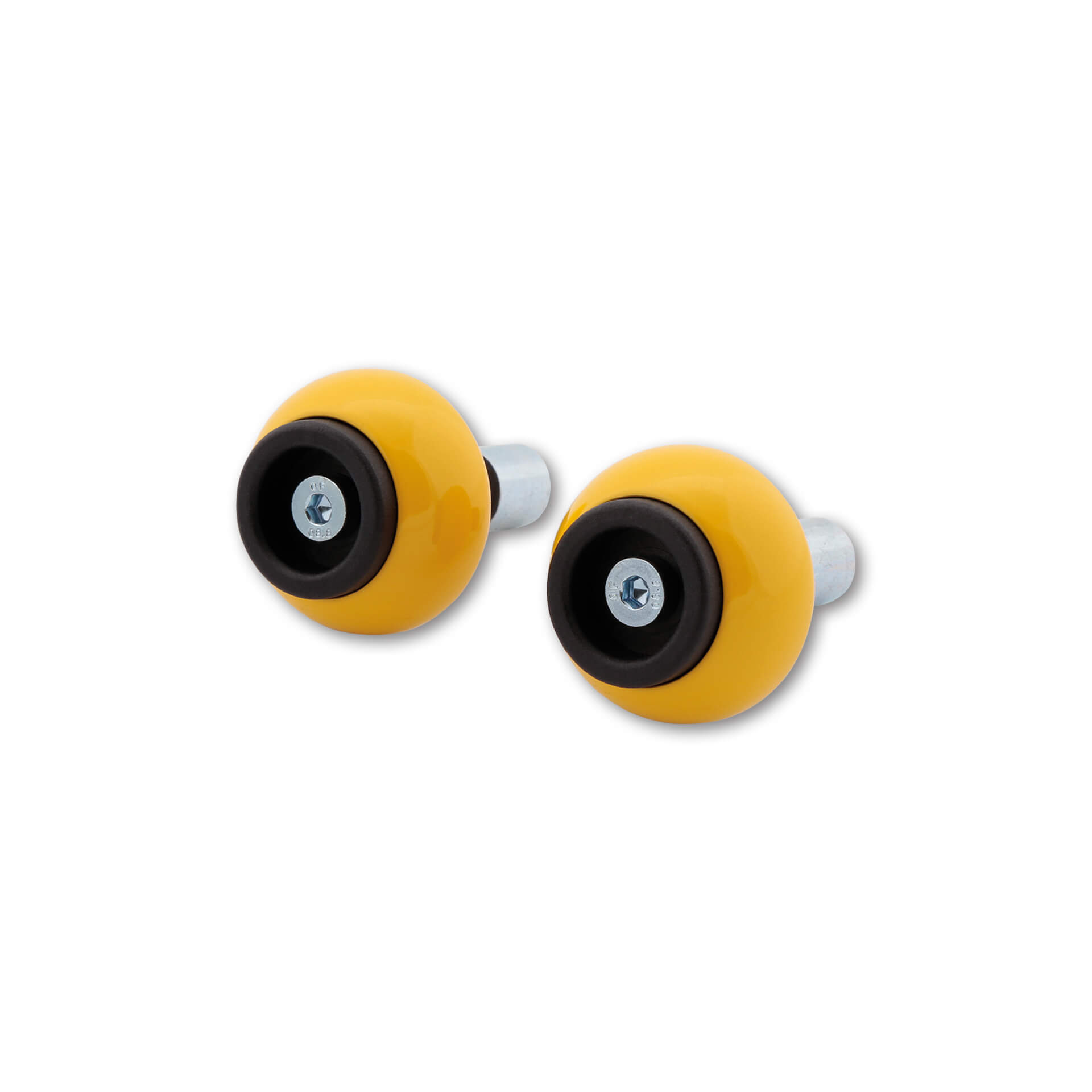 LSL Crash Ball Bar End Weights, yellow, yellow