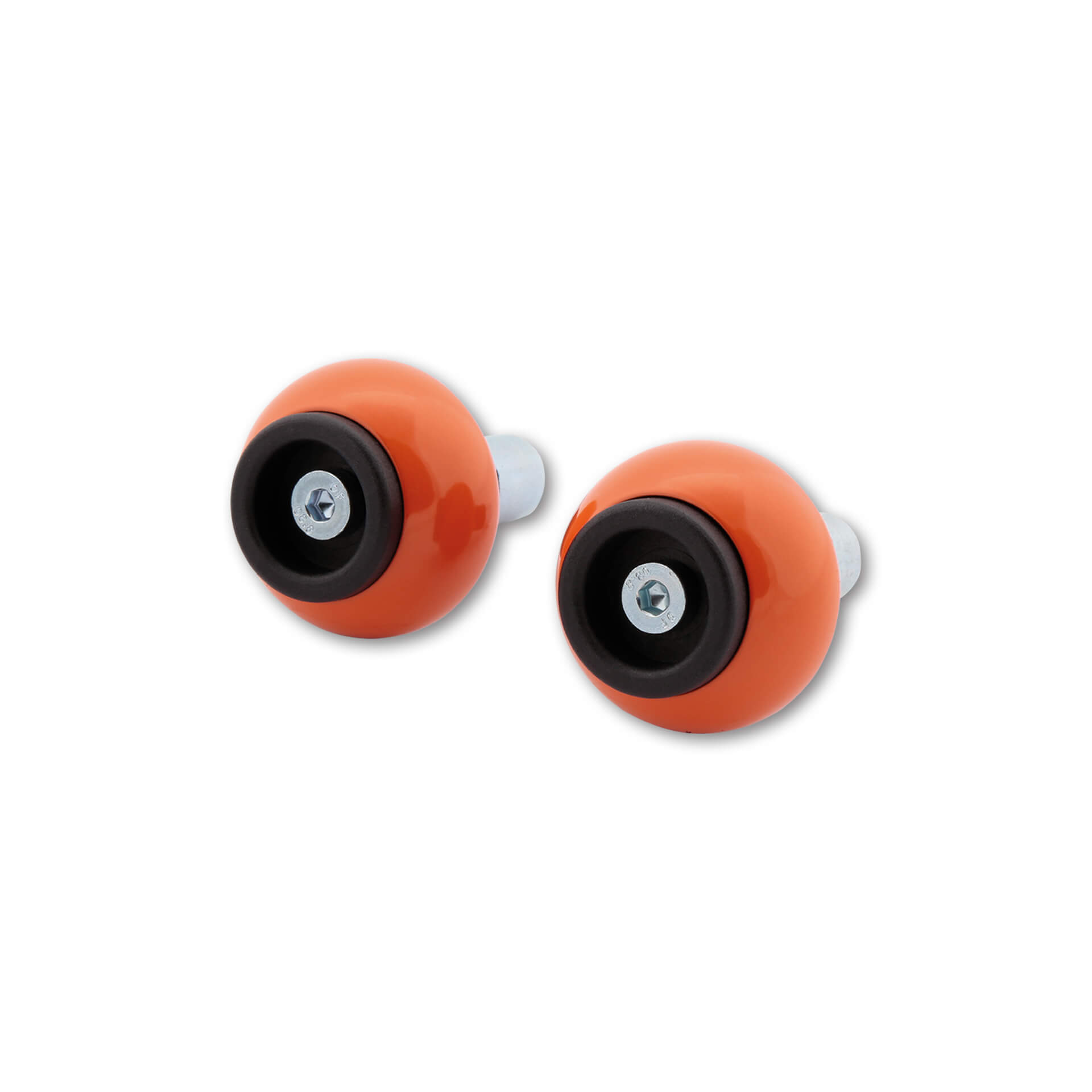 LSL CRASH BALLS CLASSIC Bar Poids d’extrémité, Ø 14 mm, aluminium, orange