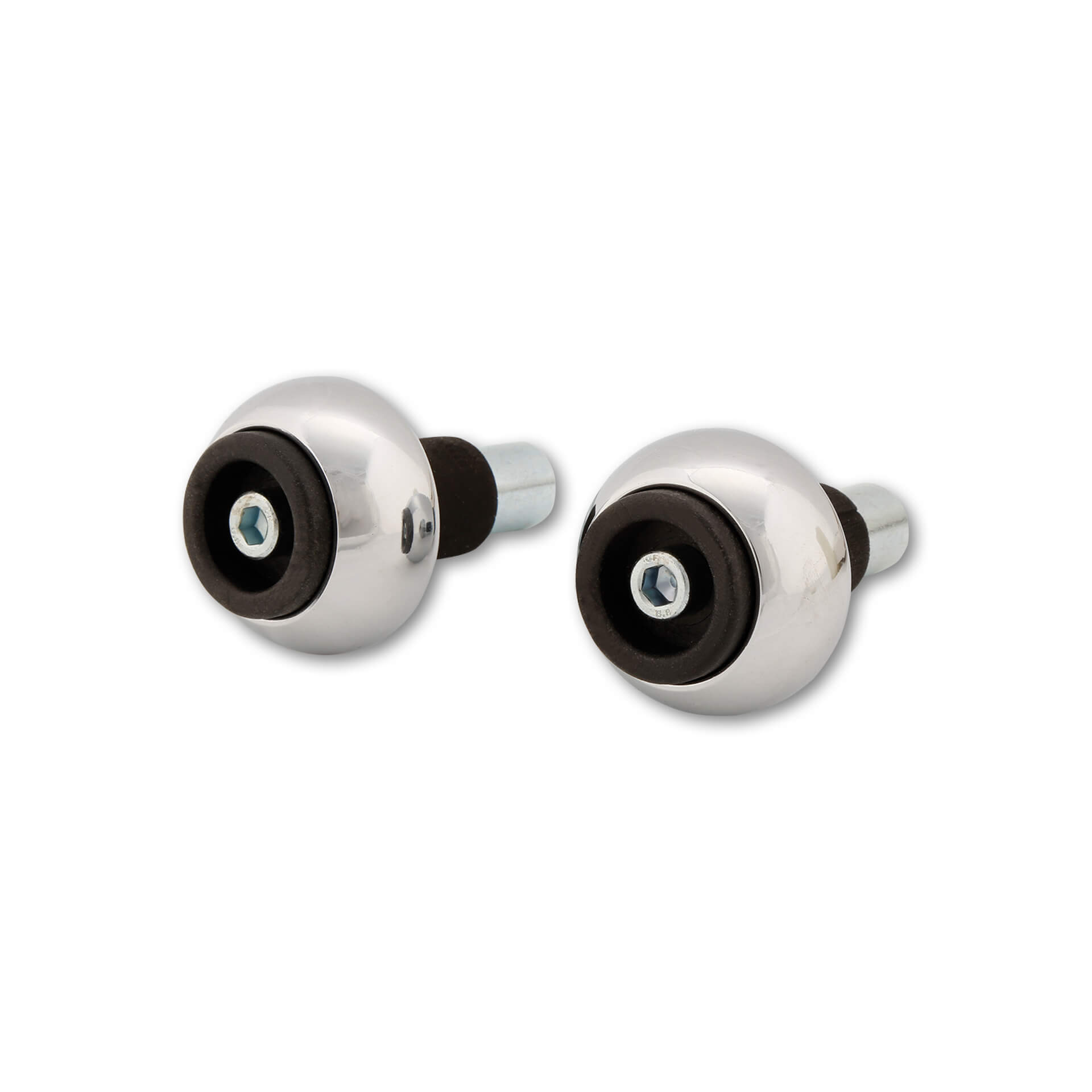 LSL CRASH BALLS CLASSIC Bar Poids d’extrémité, Ø 18 mm, acier, argent