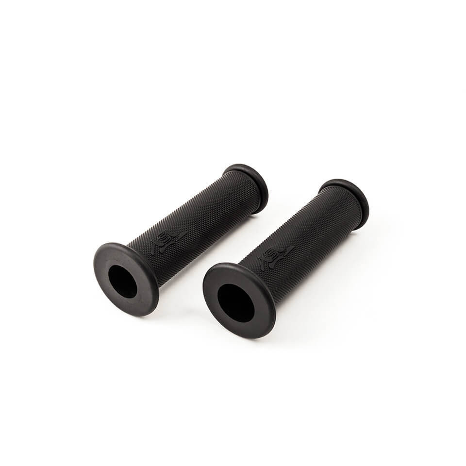 Goma de agarre del manillar LSL Sport, 7/8 pulgadas (22,2 mm), 120 mm, negro, duro