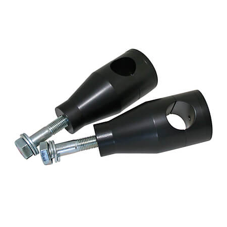 Ritz Alu-Riser Big Bone, black, 75 mm, 1 inch, black