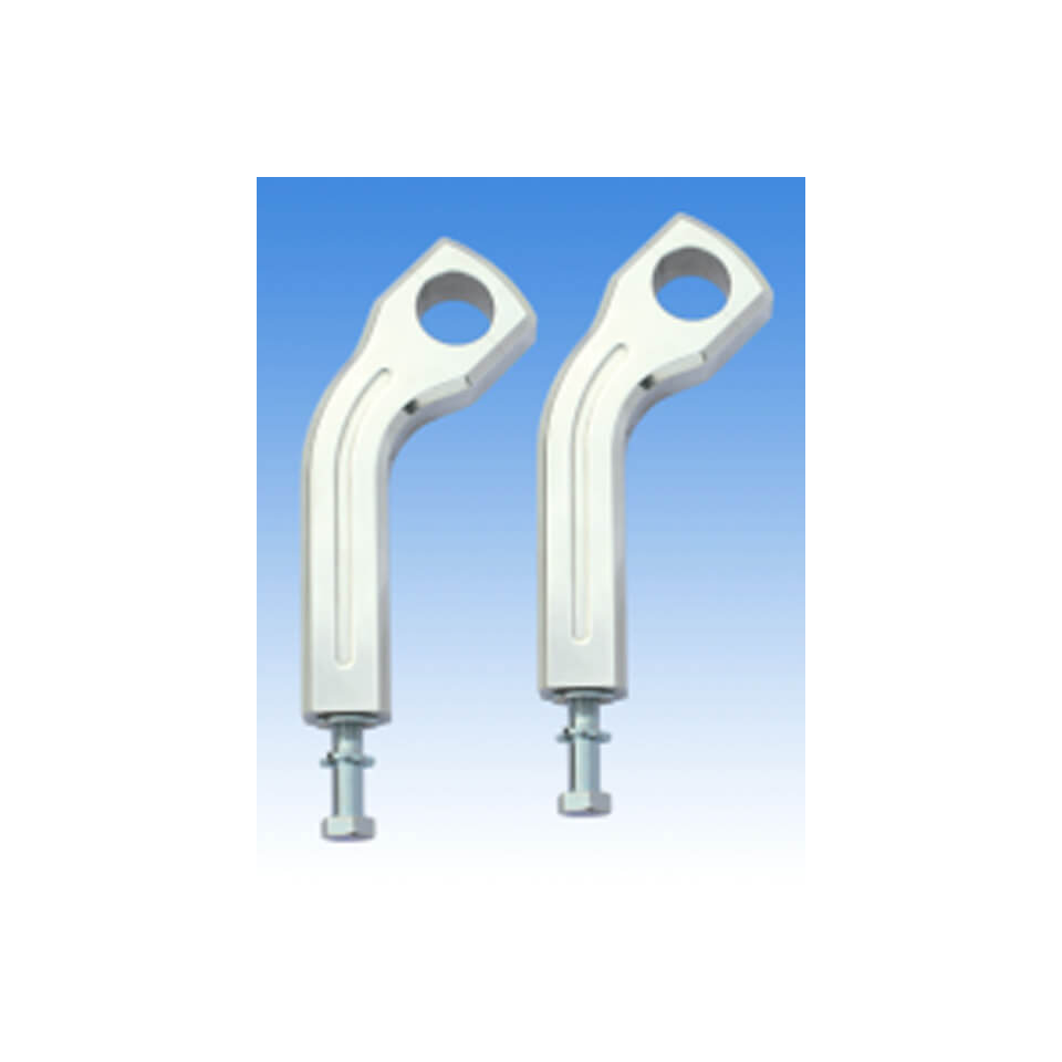 Ritz Alu Riser Lenkerhalter, curved Style, 150 mm,1 1/4 Zoll