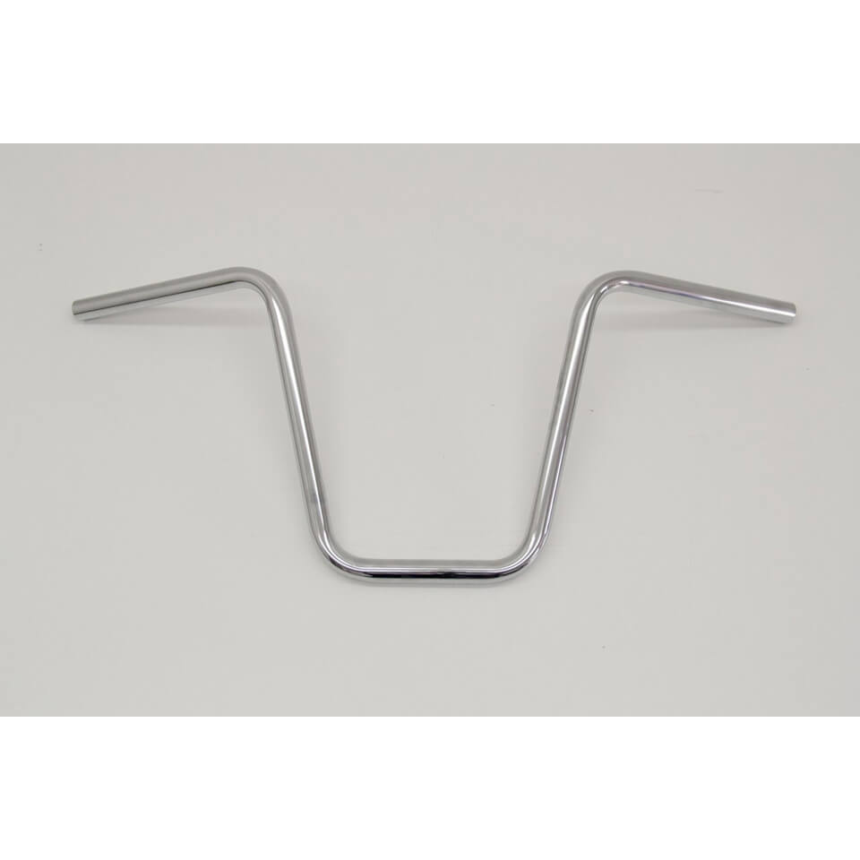 FEHLING Handlebar APE Hanger Narrow Style High 1 inch, H35, chrome, silver, silver
