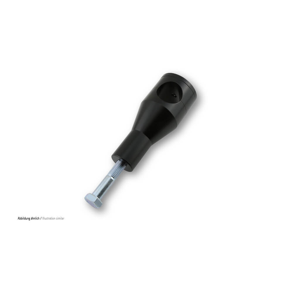 Ritz Alu-Riser Big Bone, noir, 75 mm, 1 1/4 pouce