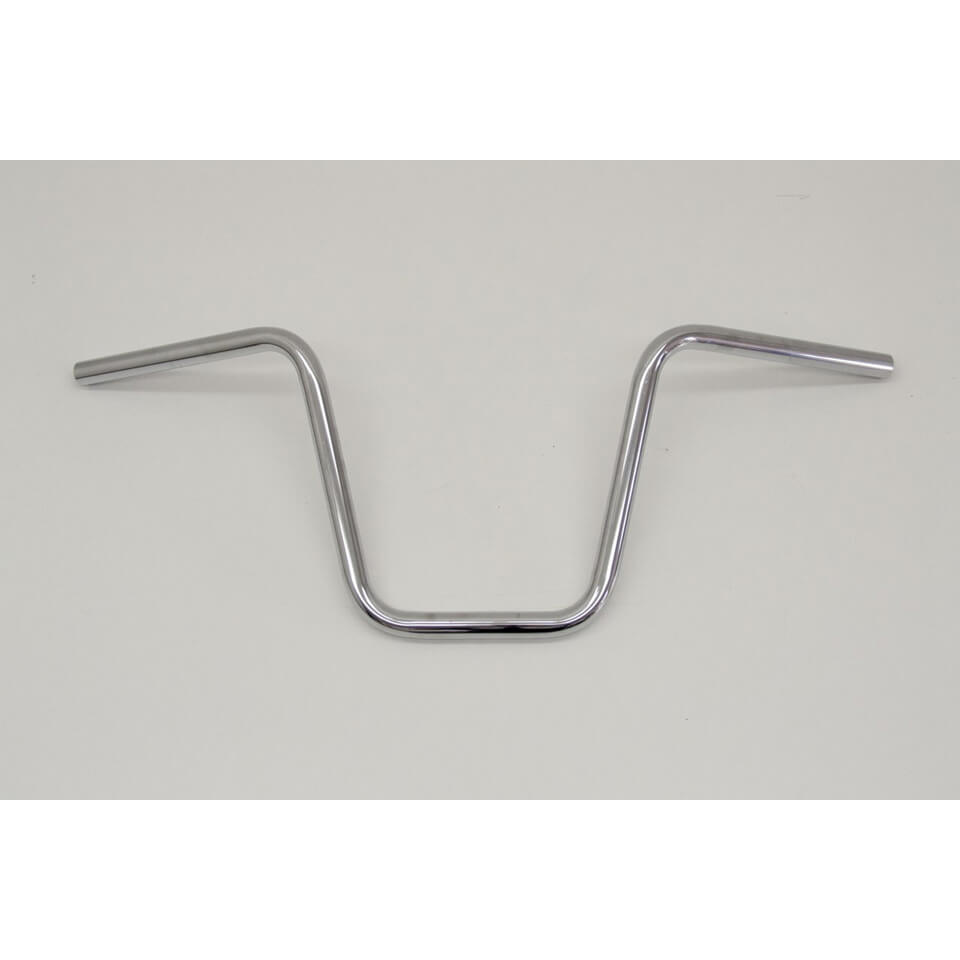 FEHLING Handlebar APE Hanger Narrow Style Middle 1 inch, H30, chrome, silver, silver