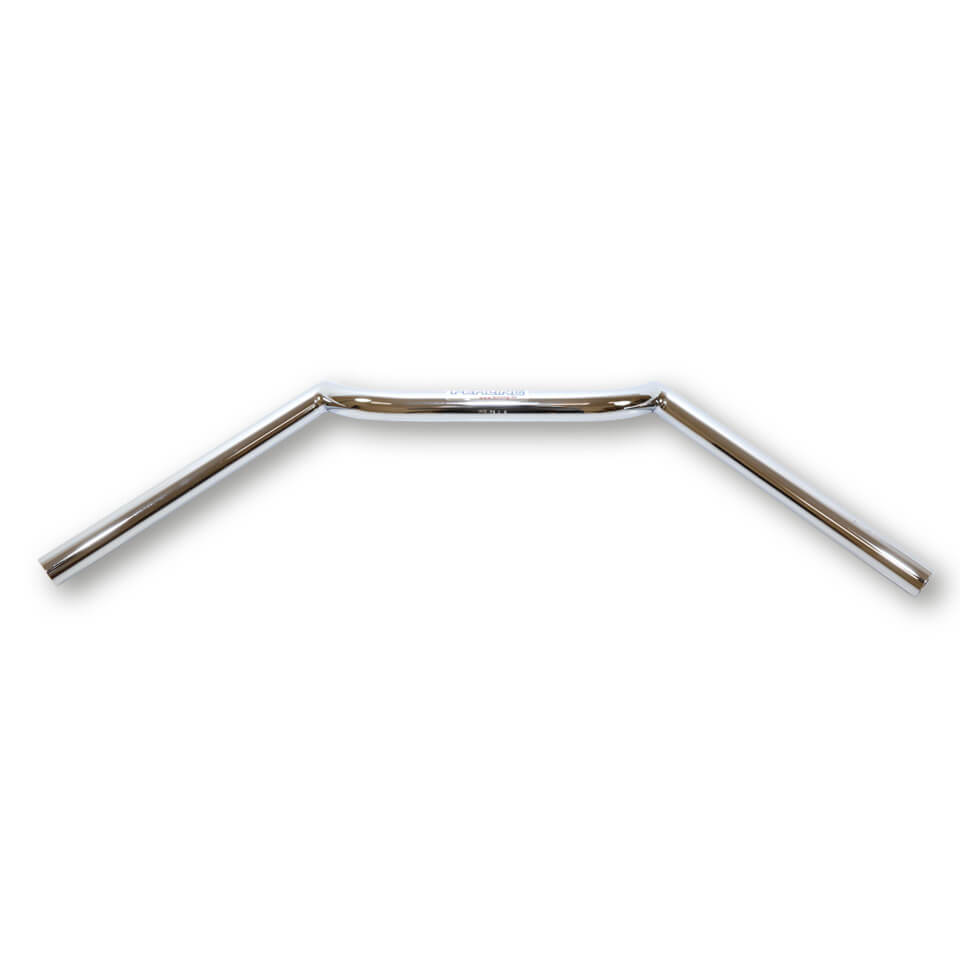 FEHLING M-handlebar, 7/8 inch, 57.5 cm, chrome, silver, silver