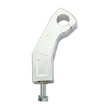 Ritz Alu-Riser buet Stil, polert, 60 mm, 1 tomme