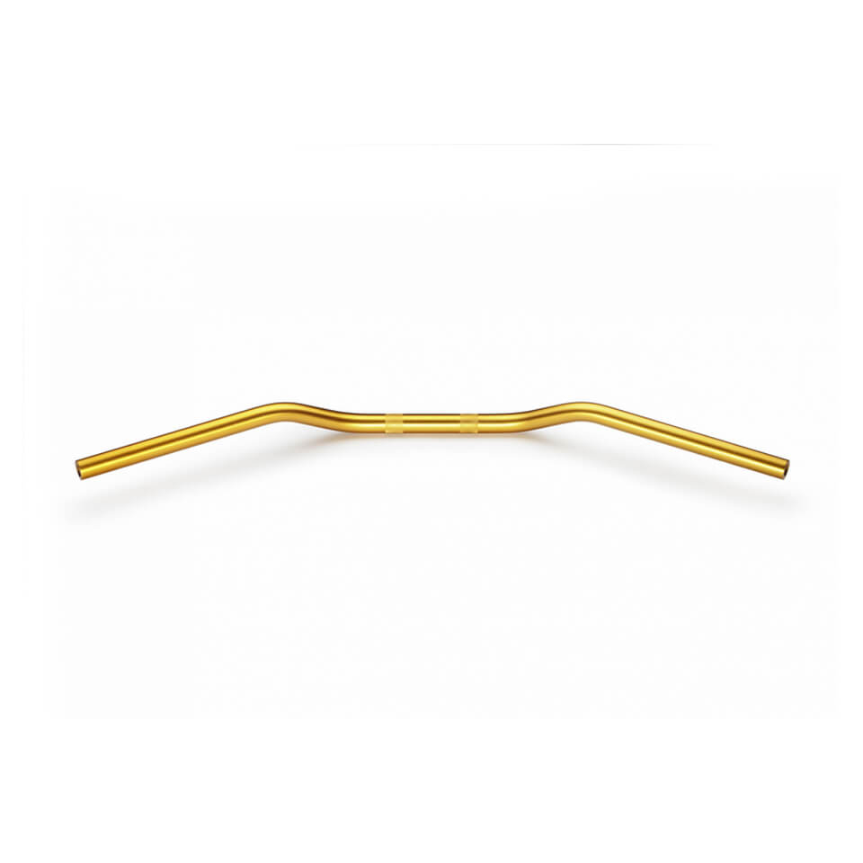 ABM Superbike handlebar aluminium, gold anodized, gold