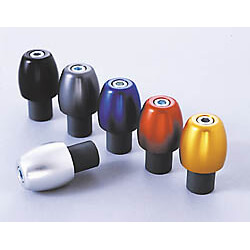 ABM basicCap Bar End Weights, blue, Size 50 mm, blue, Size 50 mm