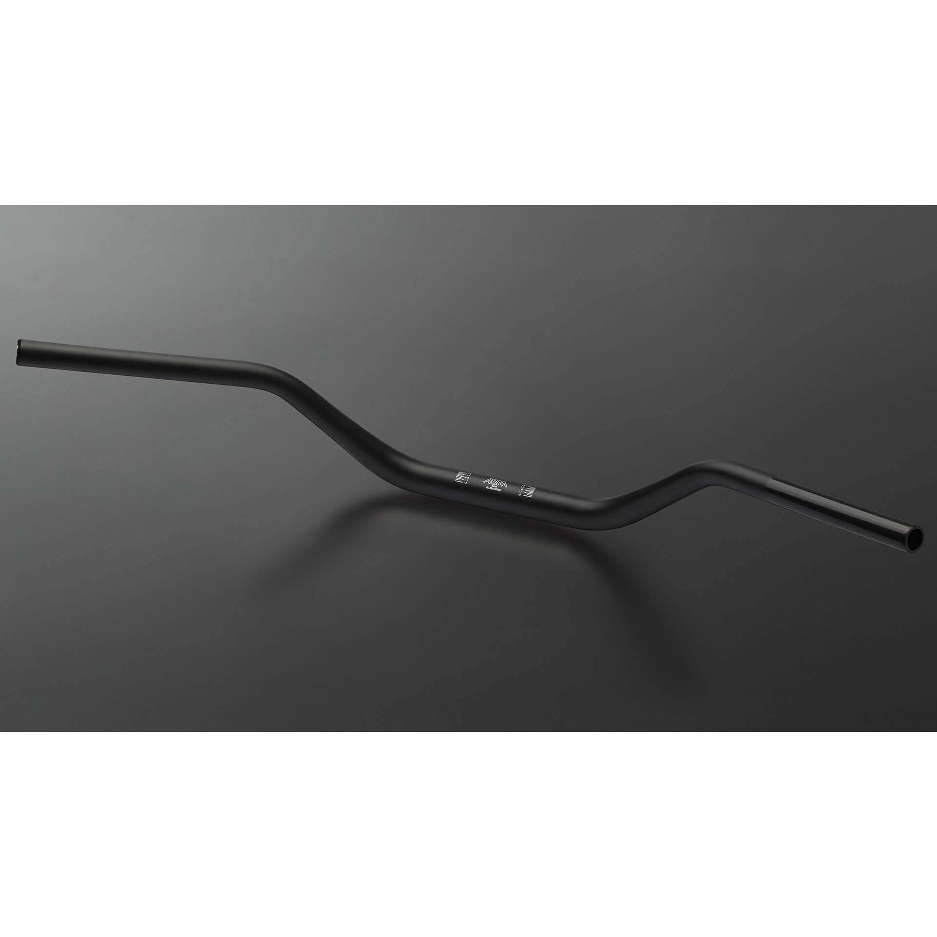 ABM Alu Handlebar Touring Booster, Type 0410, black, black