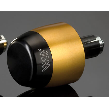 ABM stashCap Bar End Weights, gold, gold