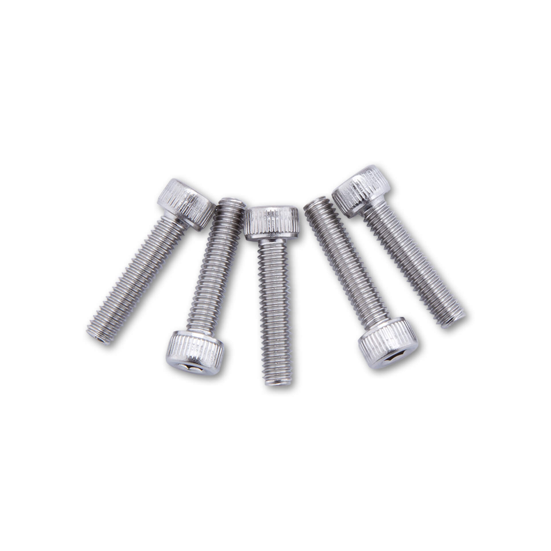 M4 spare screws for HIGHSIDER EVO handlebar end mirror, silver, silver